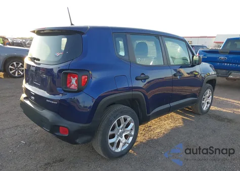 2018 Jeep Renegade Sport 4X4 from USA, damaged, VIN ZACCJBAB8JPH70254